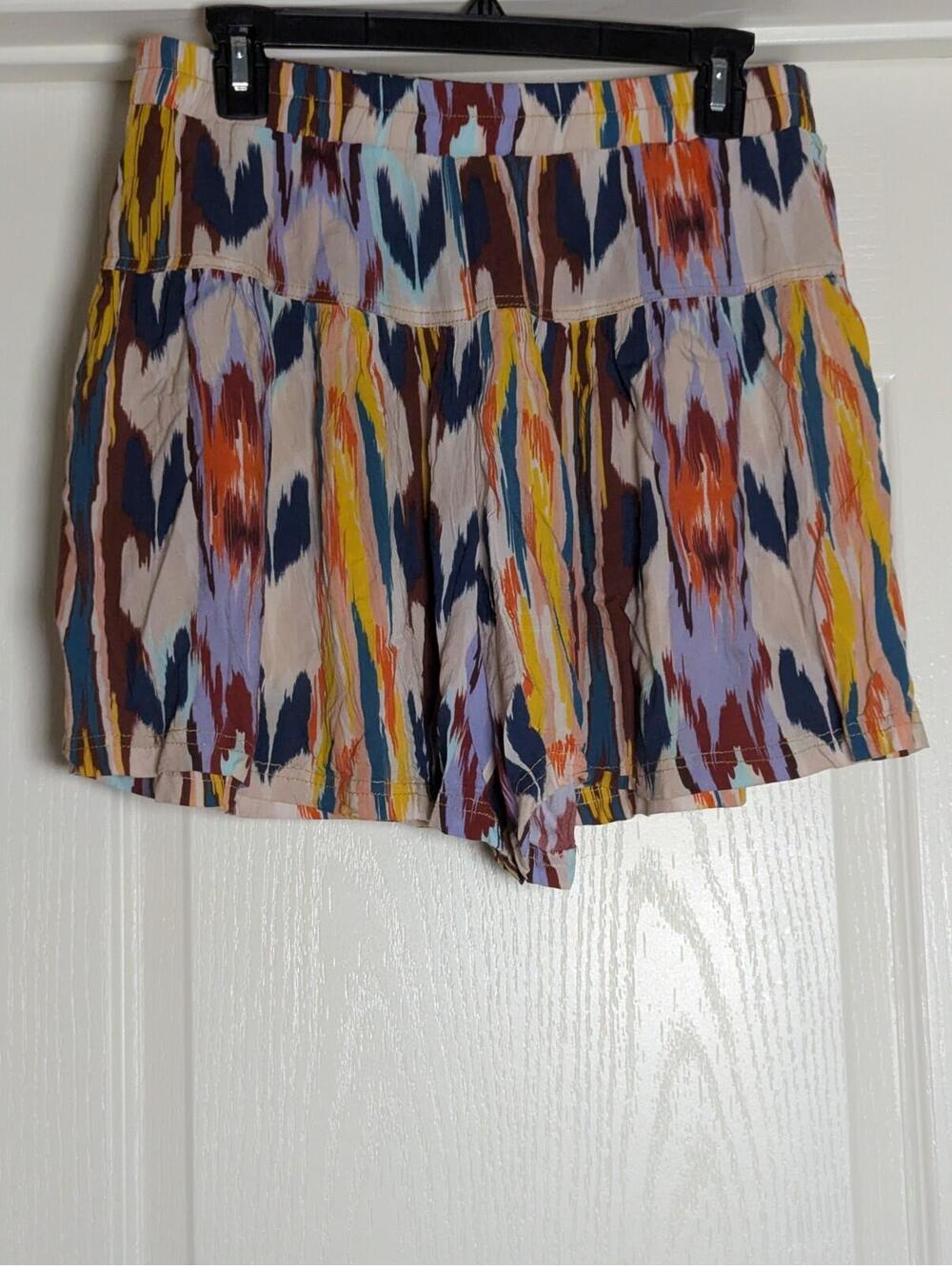 Flowy Shorts XS Ivy Jane Multi Colored New Without Tags Boho